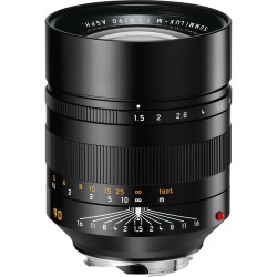 LEICA SUMMILUX-M 90 1.5 ASPH BLACK ANODIZED FINISH