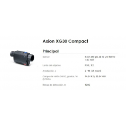 PULSAR Monocular Térmico Pulsar AXION COMPACT XG30