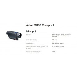 PULSAR Monocular Térmico AXION COMPACT XG35