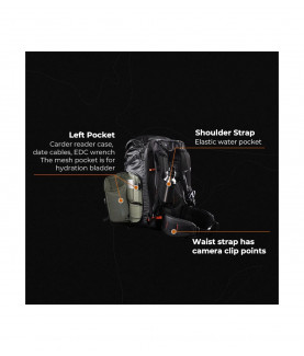 PGYTECH MOCHILA ONEPRO FLEX 40L NEGRO + INSERTO M