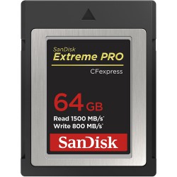 SANDISK TARJETA CF EXPRESS PRO 64GB 1500/800MB/S