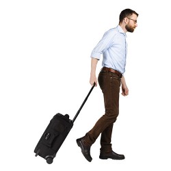 TENBA ROADIE ROLLER 21 HYBRID NEGRA