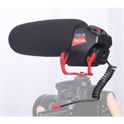 LensGo LYM DM300 Micrófono de cañón direccional 3.5mm