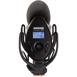 SHURE VP83F LENSHOPPER™ MICRÓFONO DE CONDENSADOR PARA INSTALACIÓN EN CÁMARA CON SISTEMA DE GRABACIÓN FLASH