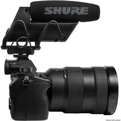 SHURE VP83F LENSHOPPER™ MICRÓFONO DE CONDENSADOR PARA INSTALACIÓN EN CÁMARA CON SISTEMA DE GRABACIÓN FLASH