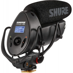 SHURE VP83F LENSHOPPER™ MICRÓFONO DE CONDENSADOR PARA INSTALACIÓN EN CÁMARA CON SISTEMA DE GRABACIÓN FLASH