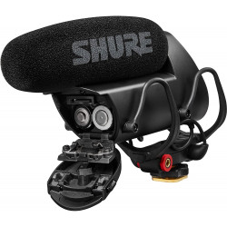 SHURE VP83F LENSHOPPER™ MICRÓFONO DE CONDENSADOR PARA INSTALACIÓN EN CÁMARA CON SISTEMA DE GRABACIÓN FLASH