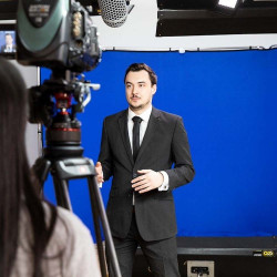 Lastolite Fondo Panoramic 4m Chroma Key Azul SOLO TELA