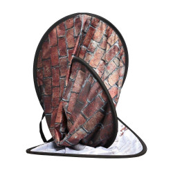 Lastolite Fondo Urban 1,5m x 2,1m Ladrillo rojo clásico / Ladrillo blanco