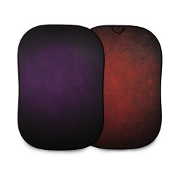 Lastolite Fondo Vintage 1,5m x 2,1m Aubergine/Crimson