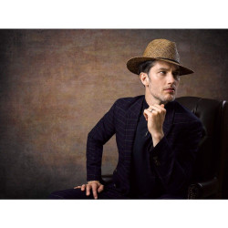 Lastolite Fondo Vintage 1,5m x 2,1m Walnut/Pewtar