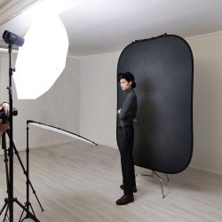 Lastolite Fondo Vintage 1,5m x 2,1m Walnut/Pewtar