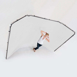 Lastolite Fondo Panoramic 4m Blanco SOLO TELA