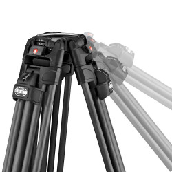 Manfrotto Nitrotech 612 con Trípode 645 Fast Twin carbono