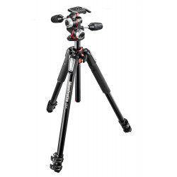 MANFROTTO Kit Trípode 055 de aluminio con rótula 3-way
