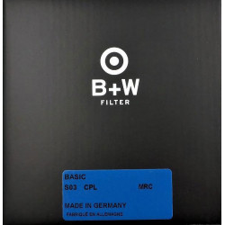 B+W FILTRO POLARIZADO CIRCULAR BASIC MRC 86MM
