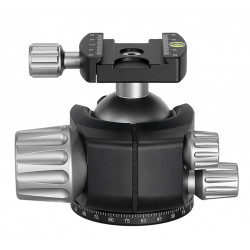 LEOFOTO Rótula de bola LH-55+QP-70