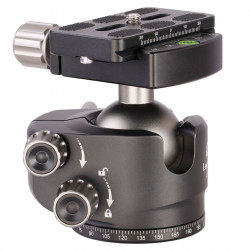 LEOFOTO Rótula de bola LH-40 + QP-70