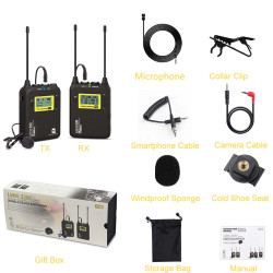 LENSGO SISTEMA WIRELESS 328C PRO 2TX+1 RX