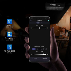 GODOX F200BI PANEL FLEXIBLE BI-COLOR KNOWLED 200W