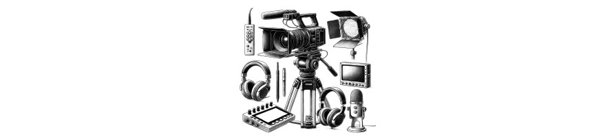 Equipos de Vídeo y Cine Profesional | Cámaras, Monitores, Micrófonos y Luces | PhotoTools